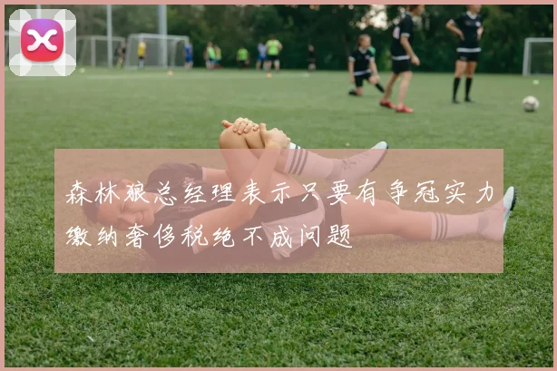 森林狼总经理表示只要有争冠实力缴纳奢侈税绝不成问题